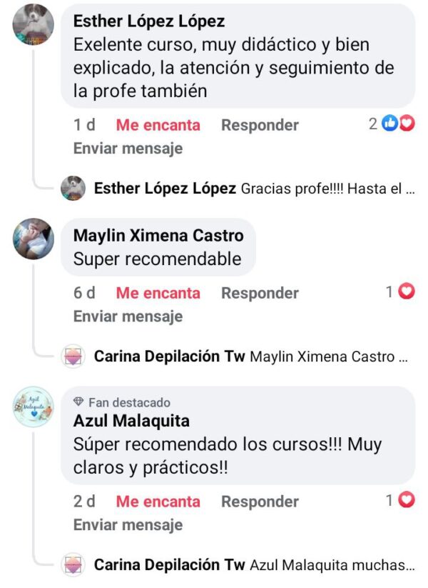 Testimonios de alumnas