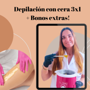 CURSO DE DEPILACIÓN CON CERA